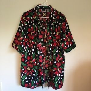 Women’s Maggie Barnes Long Floral Printed Shirt